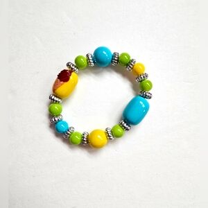 Ice cream bead bracelet